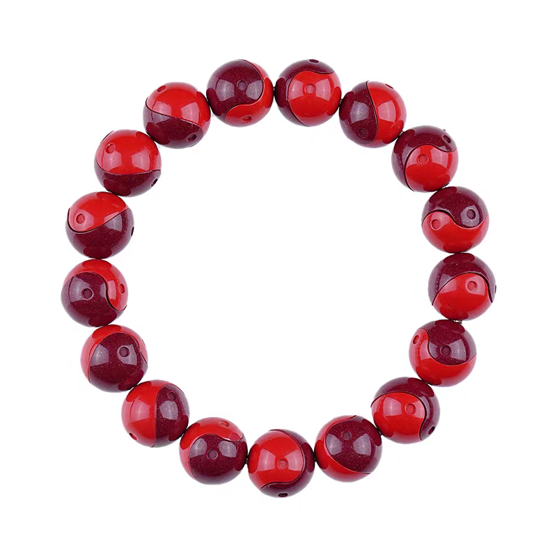 Bagua Bead Bracelet